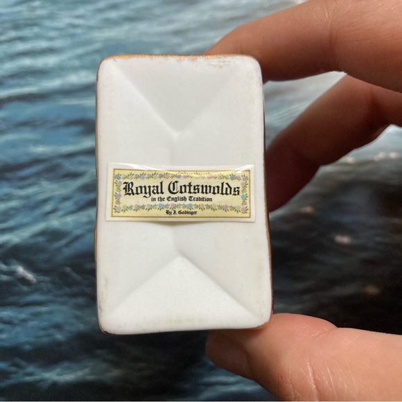 Royal Cotswolds miniature porcelain chintz tote shopping bag - Picture 5 of 6